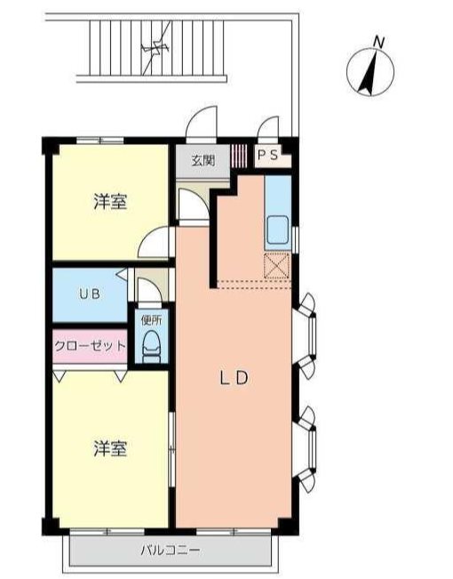 ハイム菊野台の間取り