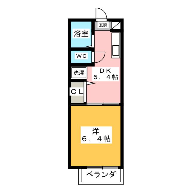 エスポワールＫＡＴＯの間取り