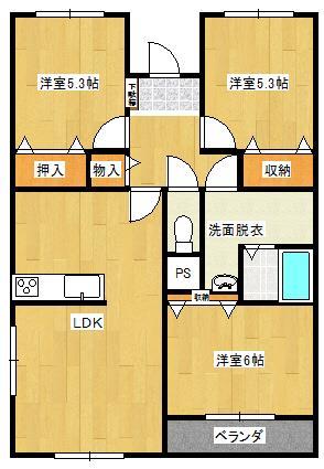 シンセアブリアンの間取り