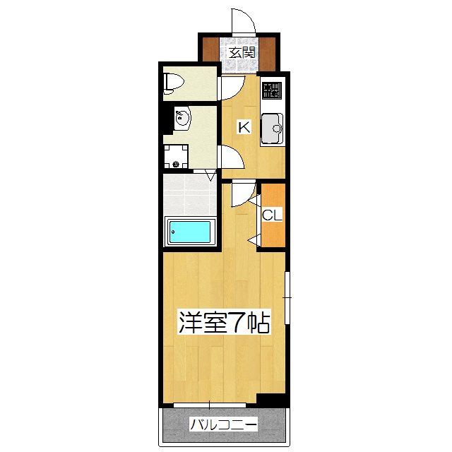 プログレスVI番館の間取り