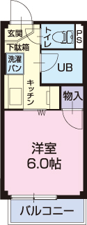 サープラスワン坂ノ尾の間取り