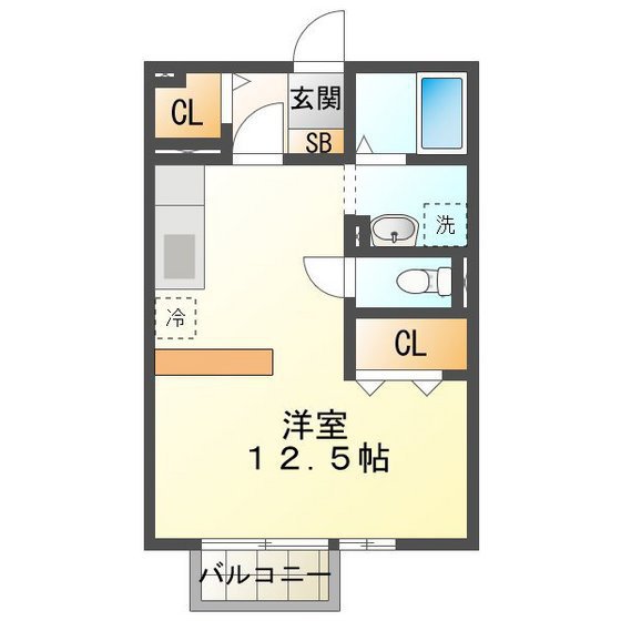 シャルムすずかの間取り