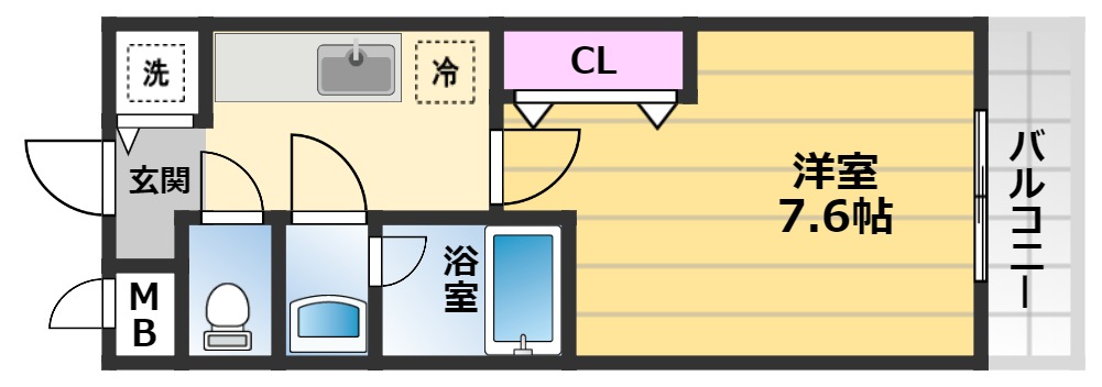 カサ　リラの間取り