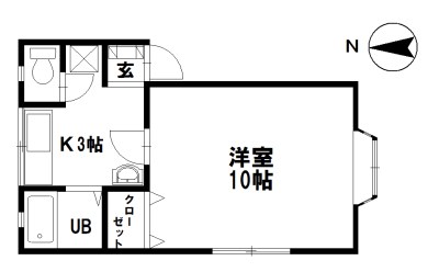 マーセルロンドＡ棟の間取り