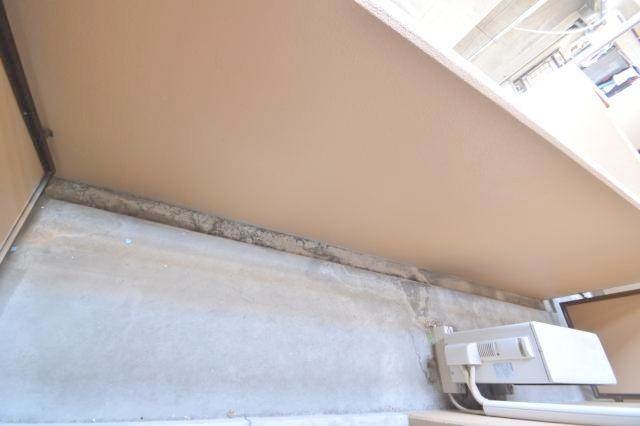 バルコニー　広々使えるバルコニー