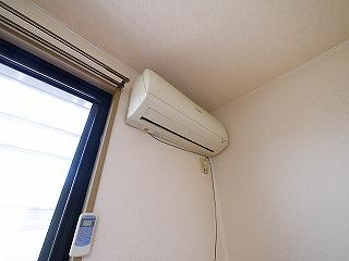 その他設備　エアコンが付いています