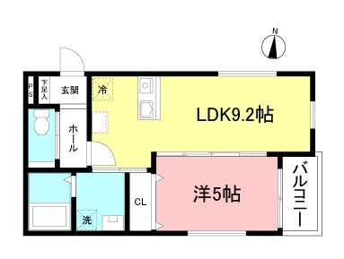 プレジール文京の間取り