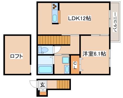 リンデン桜木の間取り