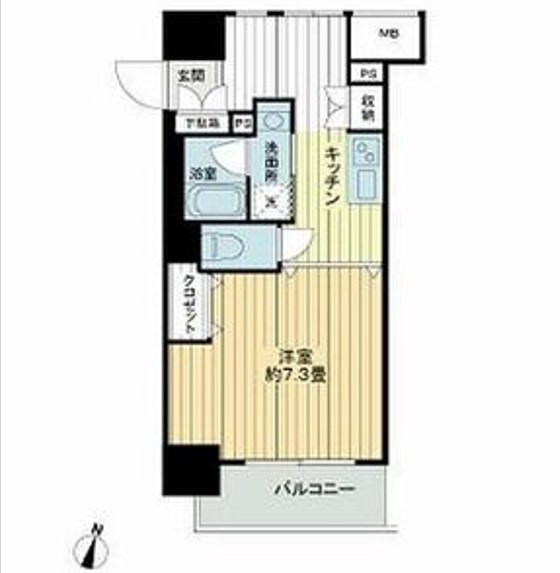 フィットエル仙台一番町の間取り