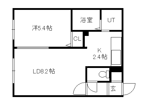 シティレジデンス南6条の間取り