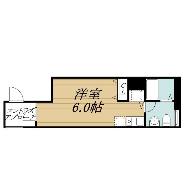 千葉市中央区松波のマンションの間取り