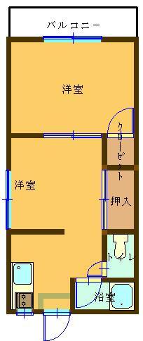 池田ハイツの間取り