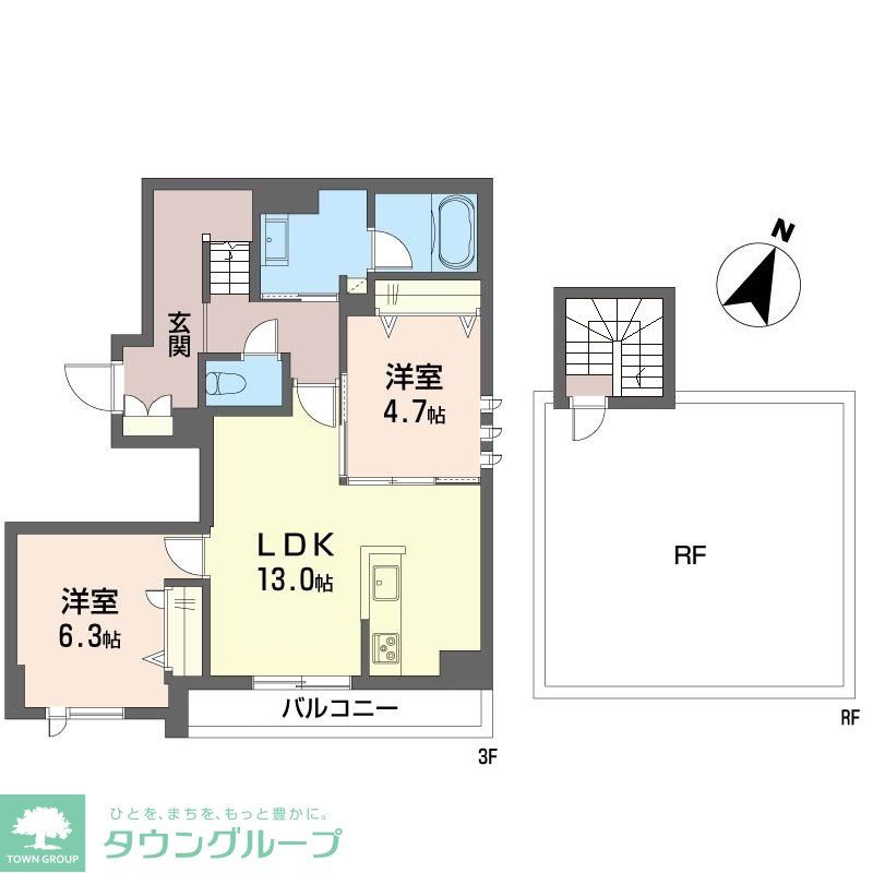 アルシオーネ由比ガ浜の間取り