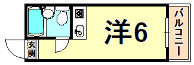 尼崎市南塚口町のマンションの間取り