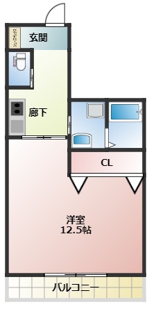 片山ヒルズの間取り