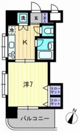 ベルレージュ二葉の里の間取り