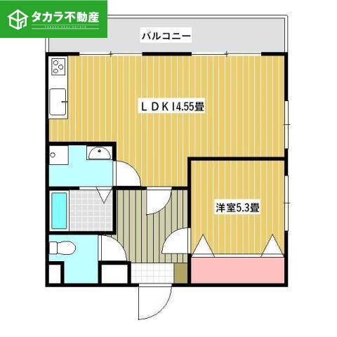 エポックWESTBAYの間取り