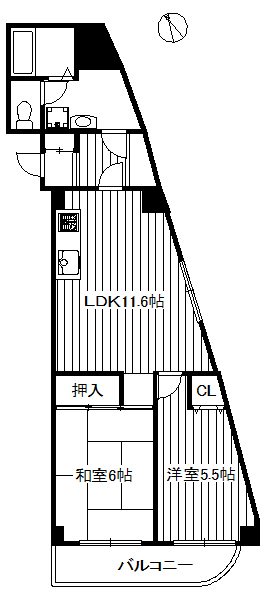 メゾンＭ・Ｔの間取り