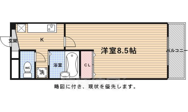 鹿苑の間取り