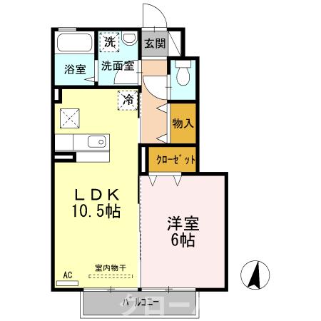 SALZの間取り