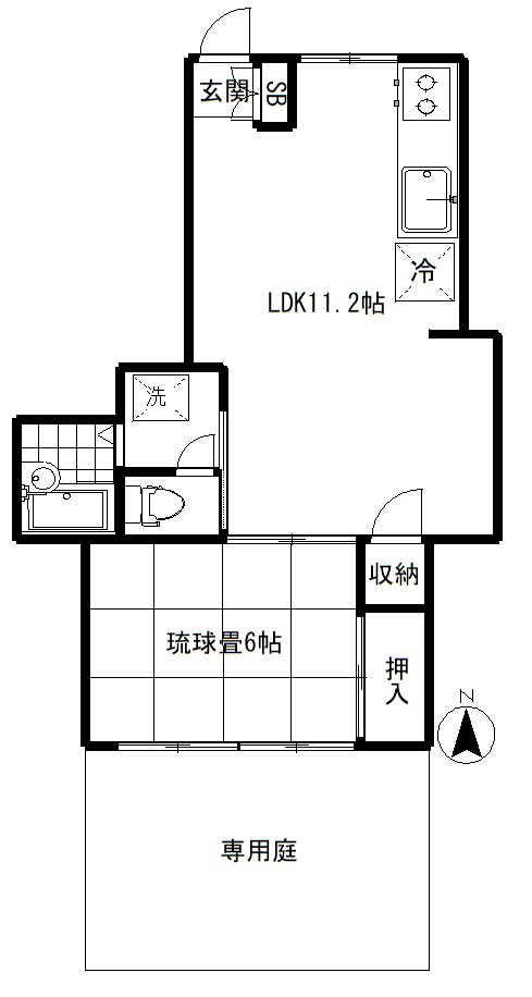 第三みずきハイツの間取り