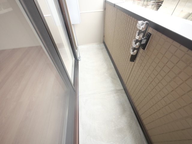 バルコニー　広々としたバルコニーです