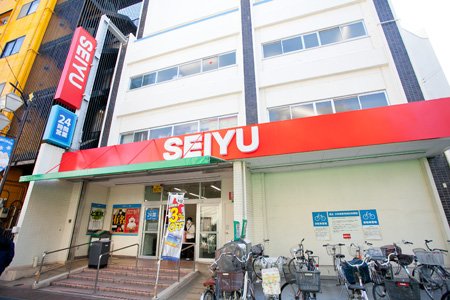 スーパー　西友 平井店（スーパー）まで828m