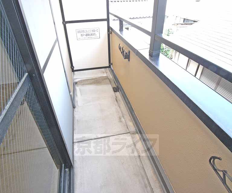 バルコニー　風通しが良いです。