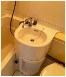 洗面設備　別部屋の参考写真です。