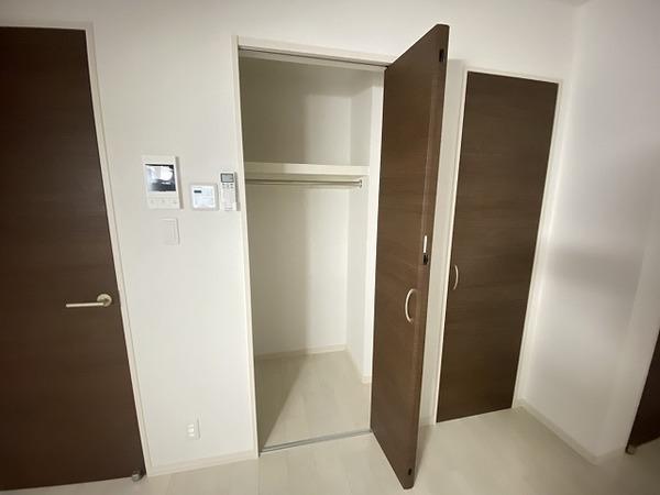 収納　クローゼット！