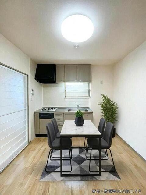 居室・リビング　※ＤＫ【画像デジタル加工イメージ図です】