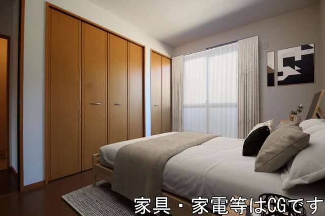 居室・リビング　洋室【家具・家電はCG】