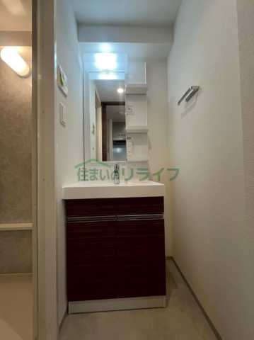 洗面設備　※参考写真です。同じ間取りの別部屋になります。