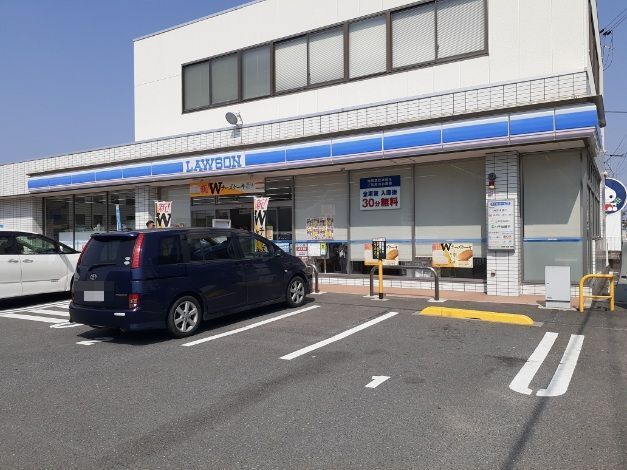 コンビニ　ローソン 名神高速京都南インタ（コンビニ）まで650m