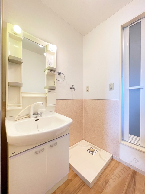 洗面設備　シャンプードレッサー・朝シャンはこちらで