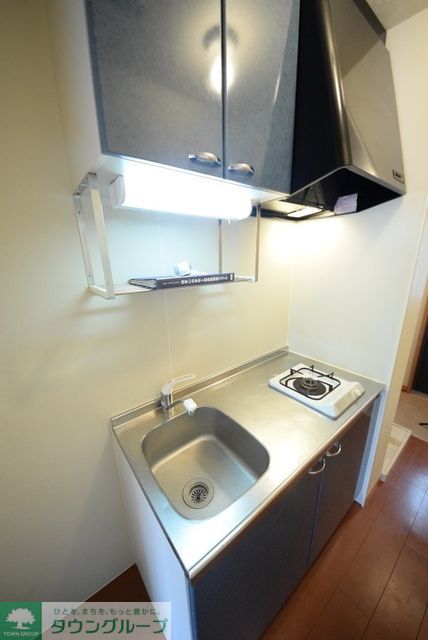 キッチン　一口ガスコンロ