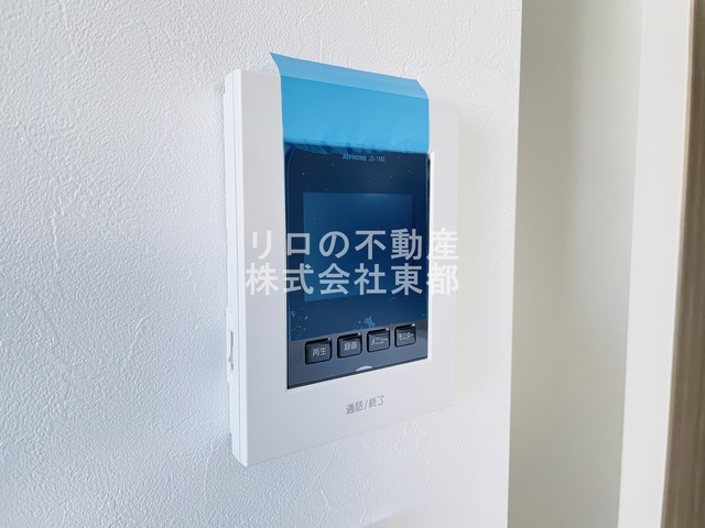 セキュリティ　訪問者が一目で分かるＴＶモニタ付インターホンです！