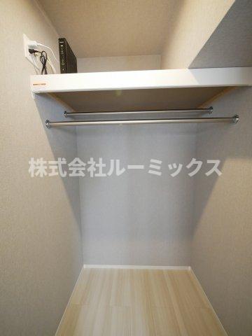 収納　収納があります