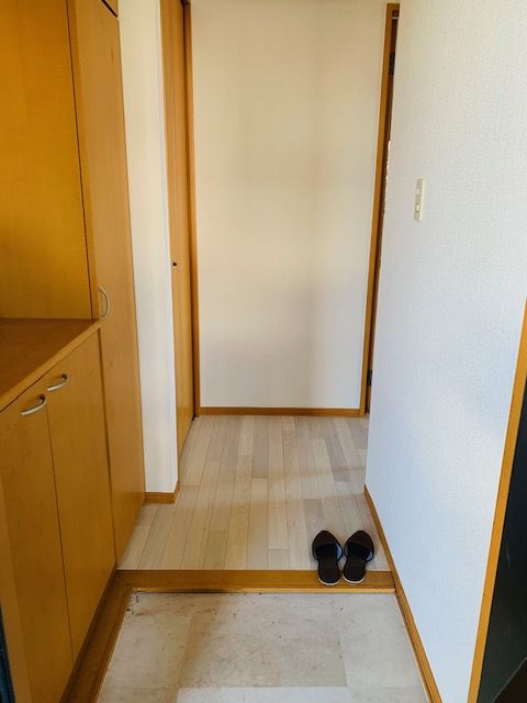 玄関　明るい玄関です