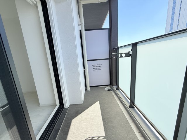 バルコニー　同一タイプです。