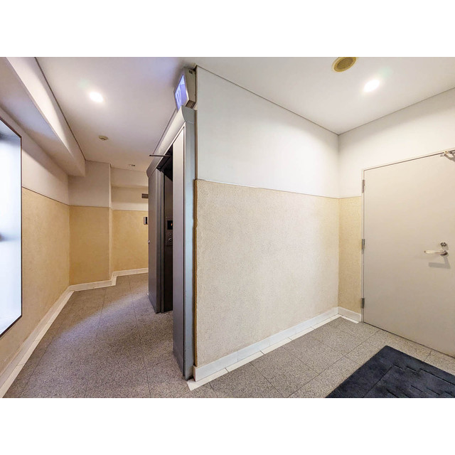 セキュリティ　建物の内部です