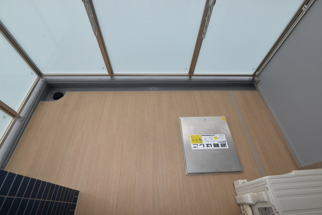 バルコニー　バルコニーがあります