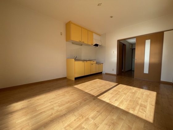 居室・リビング　※別号室の写真です。