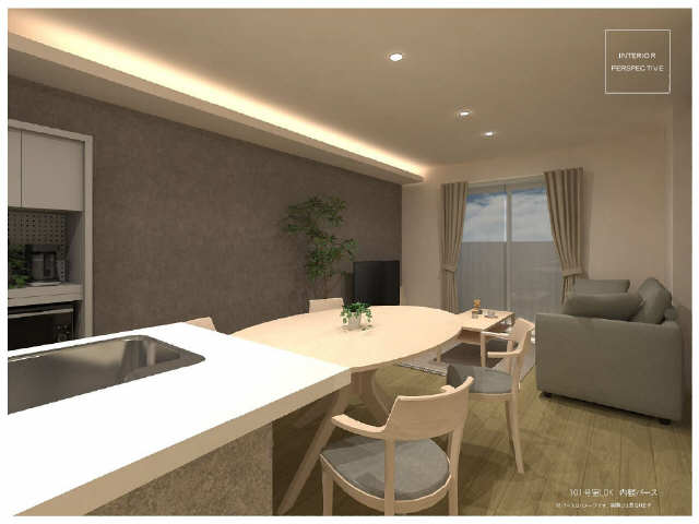 居室・リビング　イメージパース