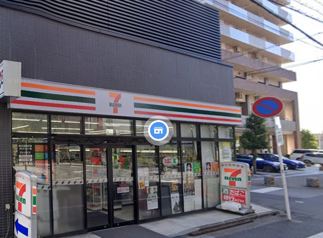 コンビニ　セブンイレブン 宇都宮駅前通り3丁目店（コンビニ）まで158m