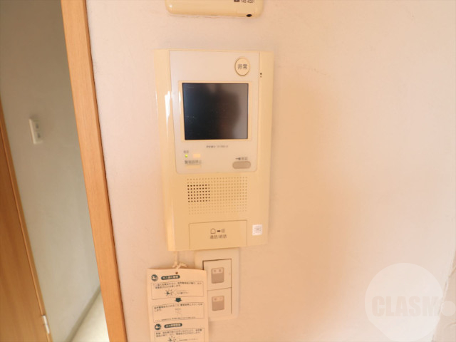 セキュリティ　モニター付きインターフォン