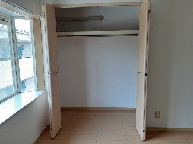 収納　十分な収納スペースがあります