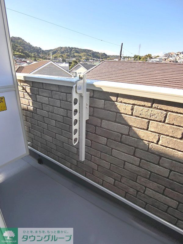 バルコニー　嬉しい浴室乾燥機つき！