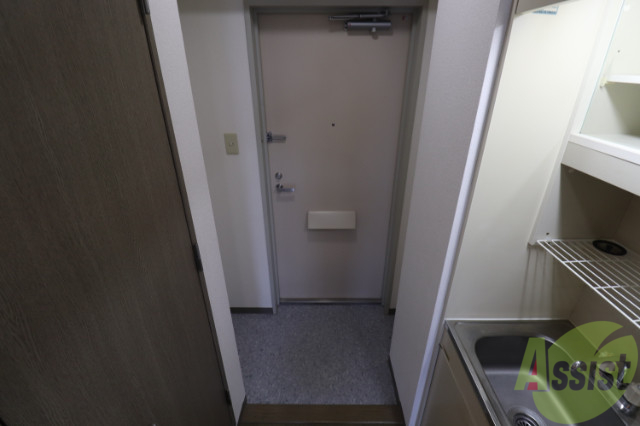 玄関　広々玄関