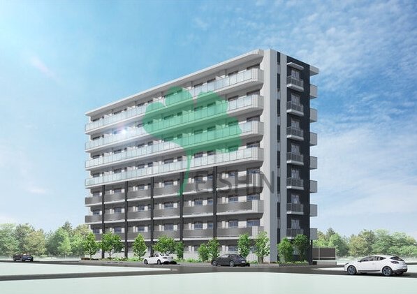 建物外観　完成予定の外観写真です。